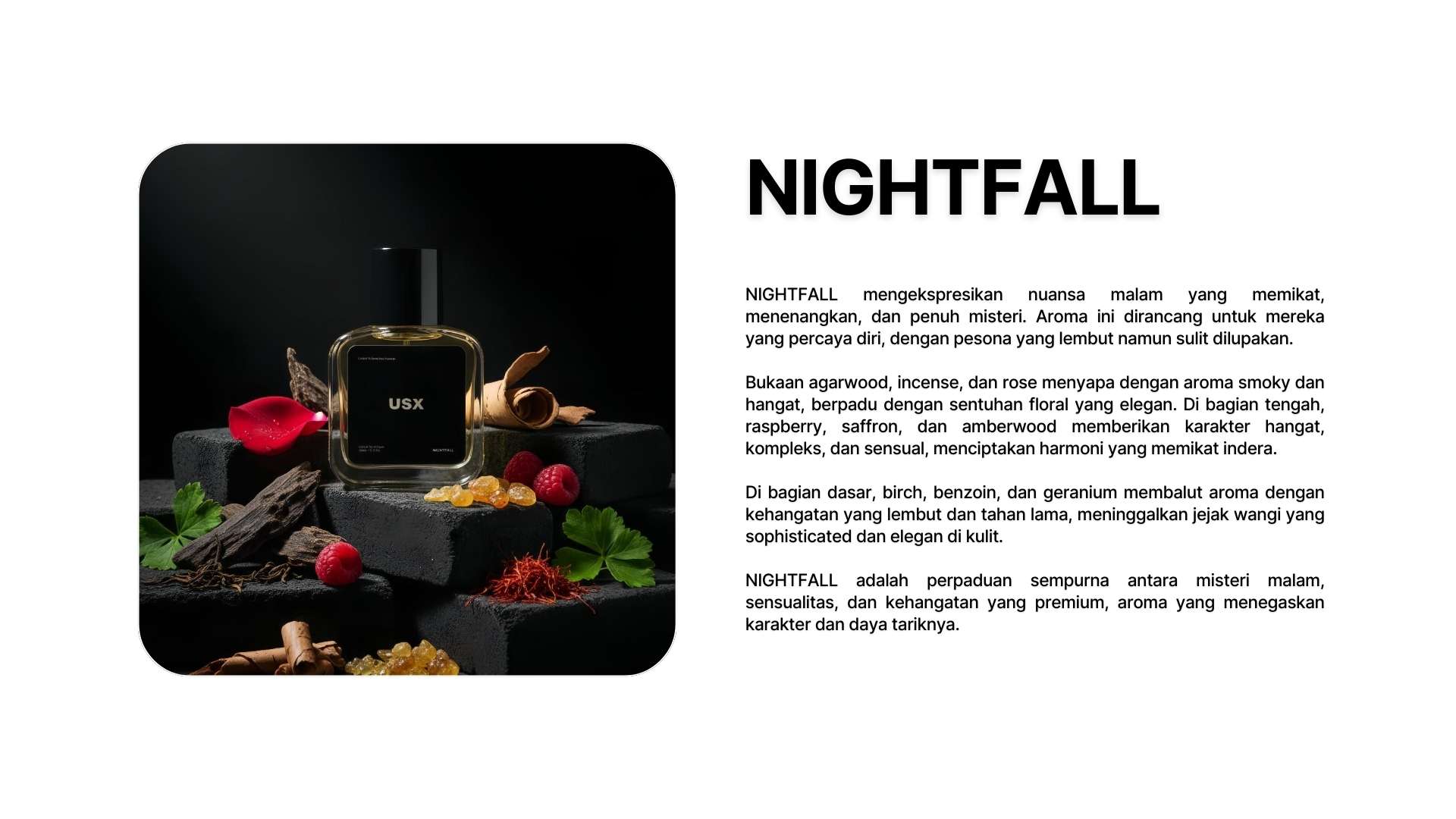 USX FRAGRANCE Nightfall